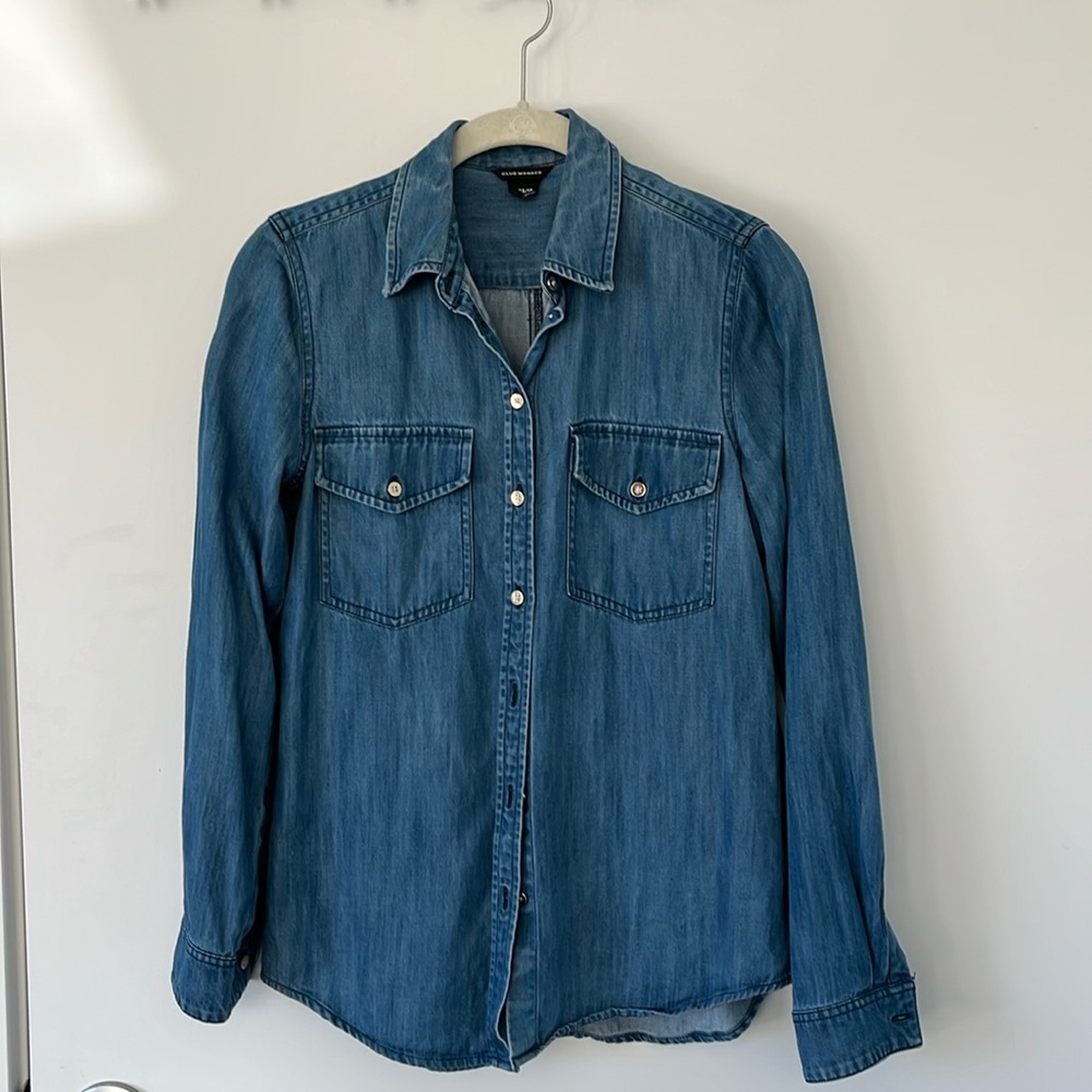 Club Monaco Tencel Denim Shirt